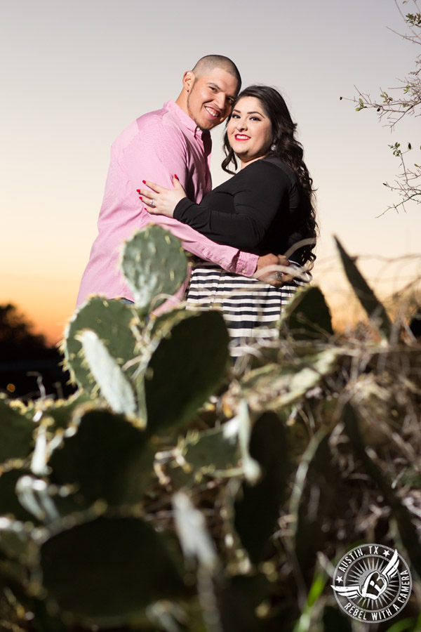 Engagement portraits at Kindred Oaks