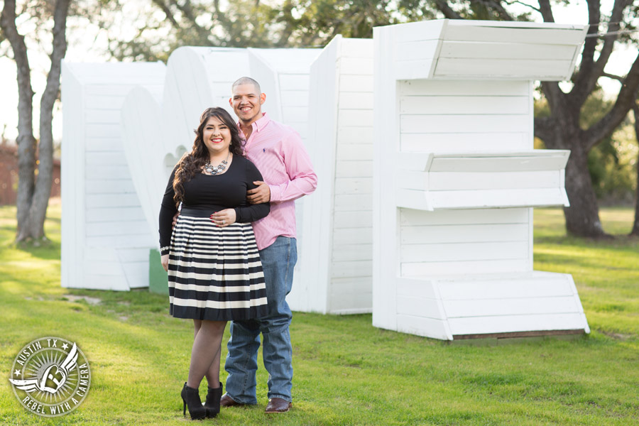 Engagement portraits at Kindred Oaks