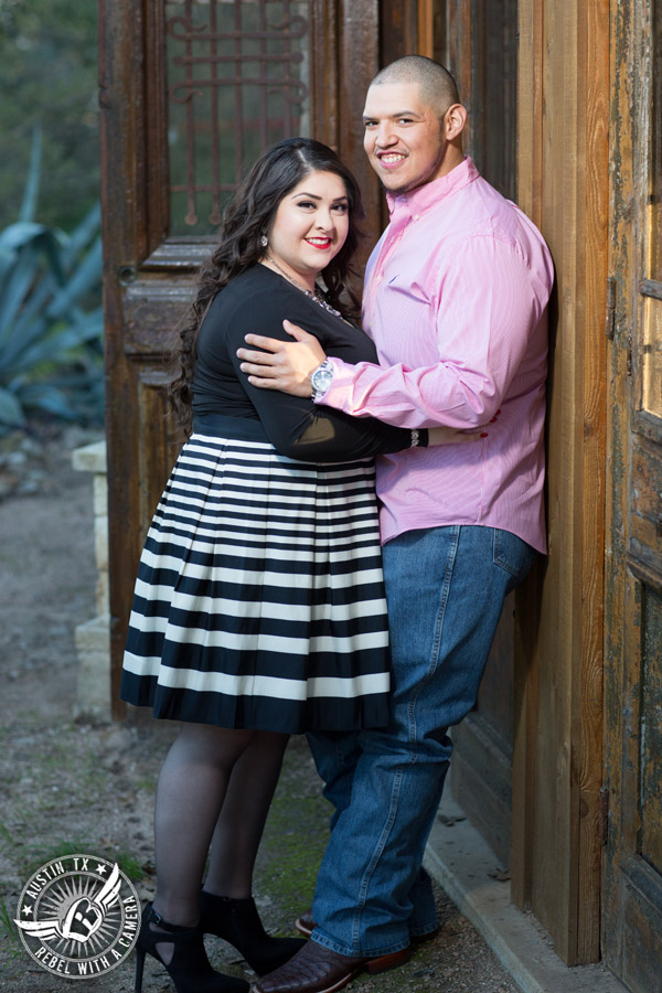 Engagement portraits at Kindred Oaks