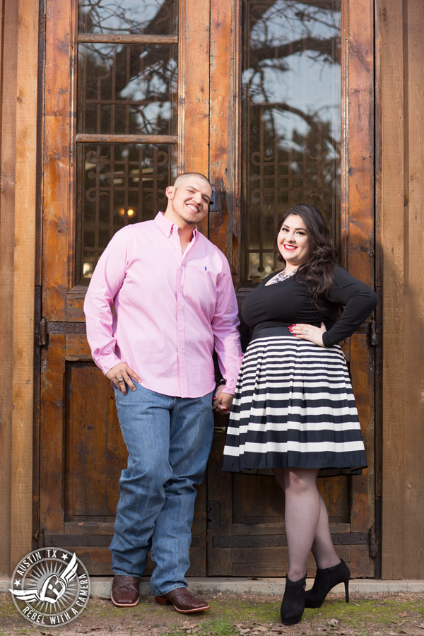 Engagement portraits at Kindred Oaks