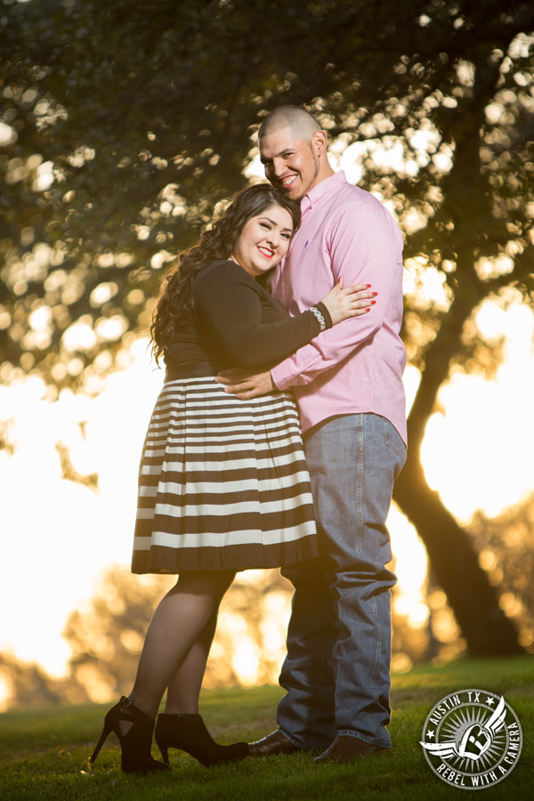 Engagement portraits at Kindred Oaks