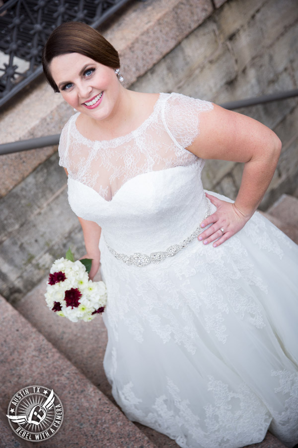 Texas State Capitol in Austin bridal portraits - Nicole Schultz Makeup - Vain Salon - Belle Saison Bridal