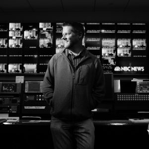 editorial photographs of broadcast engineer in control room at NBC Los Angeles